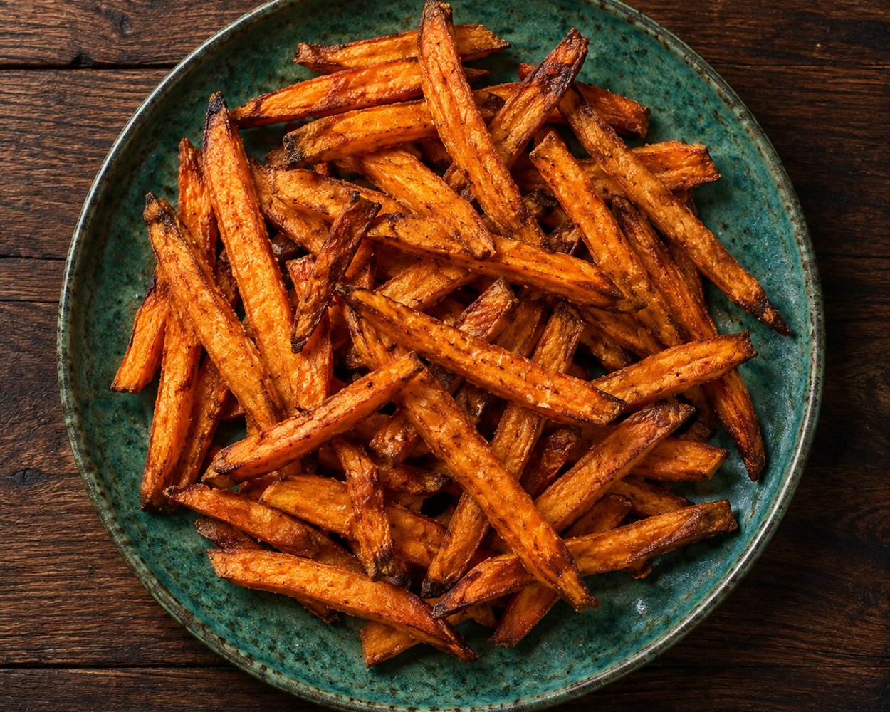 Frites patate douce